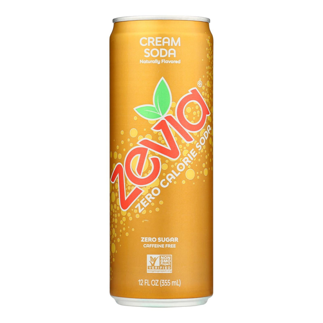 Zevia - Soda Cream Soda - Case Of 12 - 12 Fz - Maras Green